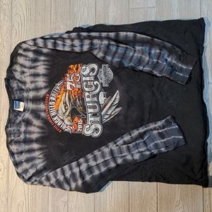 Harley Davidson 75th anniversary Sturgis long sleeve  Deadwood